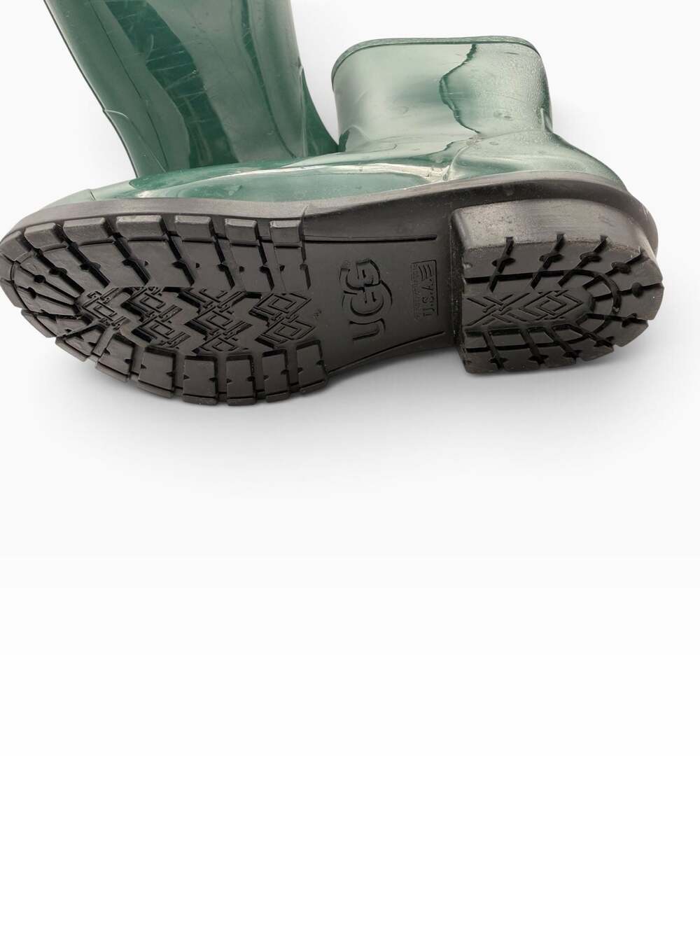UGG Sienna Waterproof Rubber Rain Boots Pine Green Size Women's - Picture 6 of 11
